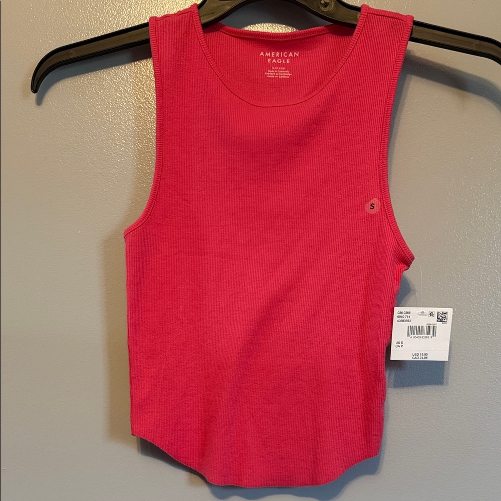 American Eagle Outfitters Hot Pink Tank Top - Picture 8 of 8